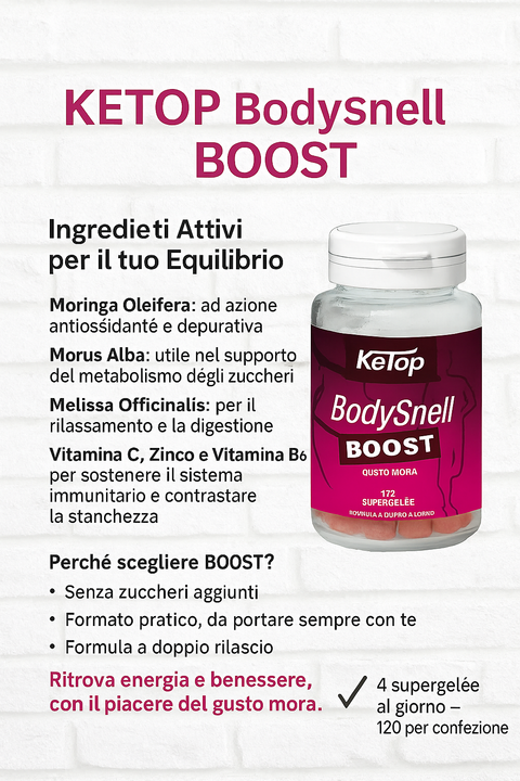 KETOP BodySnell BOOST 120 Gelée