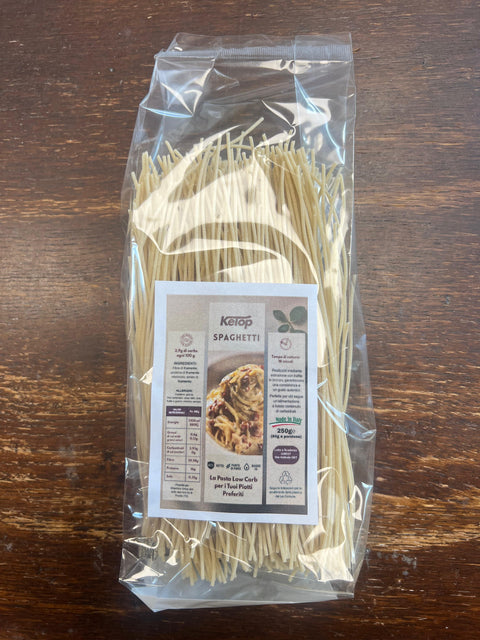 Ketop Spaghetti 250g – Pasta Low Carb, Keto Friendly, Fonte di Fibre