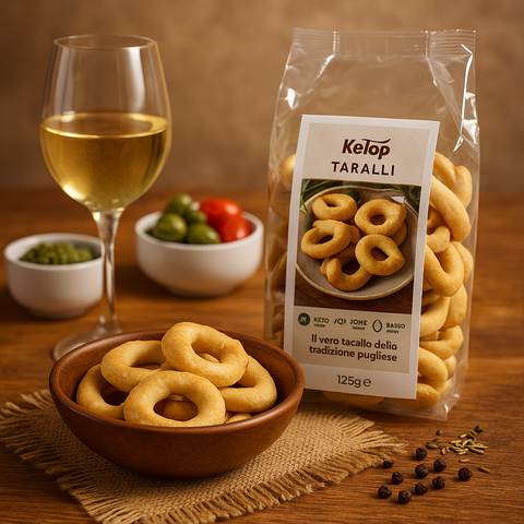 Ketop Taralli 125g – Taralli Pugliesi Keto Low Carb