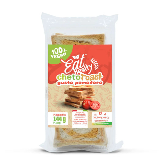 EatHealty ChetoToast Gusto Pomodoro  da 150g  (4 bustine da 37.5g)
