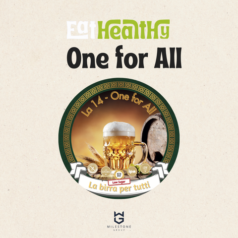 One for All EatHealthy Cheto Birra Gluten Free 33cl senza zucchero