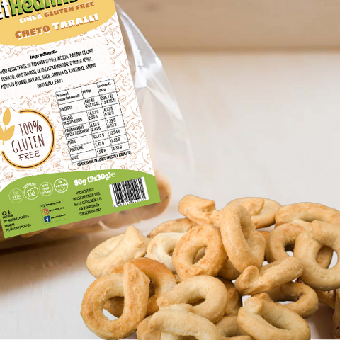 EatHealthy Cheto Taralli Gluten Free 90g (3x30g)