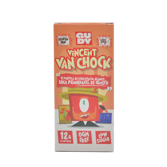 Gudy - Cioccolato keto bianco - Van Chock - 50gr